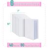 imageMr Pen Blank Hardcover Books 7quot x 10quot 40 Pages 6 Pack White Blank Notebooks for Kids Mini Notebooks for Kids Mini Journal for Students Blank Journal for Kids Unlined Notebook Kids Journal