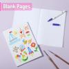 imageMr Pen Blank Hardcover Books 7quot x 10quot 40 Pages 6 Pack White Blank Notebooks for Kids Mini Notebooks for Kids Mini Journal for Students Blank Journal for Kids Unlined Notebook Kids Journal