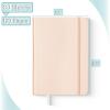 imageMr Pen Dotted Journal Notebook 57quotx83quot 160 Pages Fabric Hardcover Soft Blush Bullet Journal Notebook Dot Grid Journal Dotted Dot Journal Notebook Bullet Journal Planner A5 Dotted Notebook
