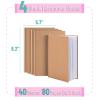 imageMr Pen Hardcover Blank Books 4 pcs 57quotx82quot 40 Sheets Kraft Blank Books for Kids to Write Stories Blank Notebooks for Kids Blank Journal for Kids Unlined Notebook Notebook for Kids