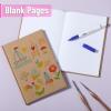 imageMr Pen Hardcover Blank Books 4 pcs 57quotx82quot 40 Sheets Kraft Blank Books for Kids to Write Stories Blank Notebooks for Kids Blank Journal for Kids Unlined Notebook Notebook for Kids