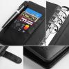 imageMr Pen Leather Planner Binders Composition Notebook Cover Refillable Wallet Binder 6 Ring A5 PurpleBlack