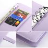 imageMr Pen Leather Planner Binders Composition Notebook Cover Refillable Wallet Binder 6 Ring A5 PurplePurple