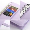 imageMr Pen Leather Planner Binders Composition Notebook Cover Refillable Wallet Binder 6 Ring A5 PurplePurple