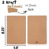 imageMr Pen Spiral Notebook A5 Kraft Cover 2 Pack 80 Pages Sketch Book Drawing Notebook Notebook Spiral Spiral Bound Notebook Spiral Sketchbook Blank Journal Notebook Unlined Notebook