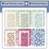 imageMr Pen Stationery Writing Paper with Envelopes 48 Letter Writing Paper with 24 Envelopes Cute Stationary Set for Writing Letters Stationary Paper Writing Paper Stationary Letter SetFloral Cute