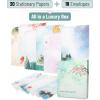 imageMr Pen Stationery Writing Paper with Envelopes 48 Letter Writing Paper with 24 Envelopes Cute Stationary Set for Writing Letters Stationary Paper Writing Paper Stationary Letter SetMisty forest