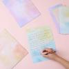 imageMr Pen Stationery Writing Paper with Envelopes 48 Letter Writing Paper with 24 Envelopes Cute Stationary Set for Writing Letters Stationary Paper Writing Paper Stationary Letter SetSoft watercolor