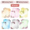 imageMr Pen Stationery Writing Paper with Envelopes 48 Letter Writing Paper with 24 Envelopes Cute Stationary Set for Writing Letters Stationary Paper Writing Paper Stationary Letter SetSummer Flowers