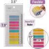 imageMr Pen Sticky Tabs 1600 Pcs Colorful Book Tabs Transparent Sticky Tabs for Books Sticky Note Tabs Page Markers Tabs Book Markers Page Tabs Book Tabs for Annotating Books Book Sticky TabsVibrant