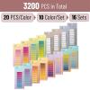 imageMr Pen Sticky Tabs 1600 Pcs Colorful Book Tabs Transparent Sticky Tabs for Books Sticky Note Tabs Page Markers Tabs Book Markers Page Tabs Book Tabs for Annotating Books Book Sticky TabsSpectrum