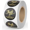imageMr Pen Thank You Stickers 500 pcs 1 Thank You Stickers for Packaging Black Thank You Stickers Thank You Labels Stickers Thank You Labels Thank You Stickers Small Business Packaging Stickers