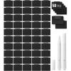 imageMr Pen Basket Labels Clip On Set 52 pcs 50 Removable Bin Labels Clip On with 2 Chalk Markers Storage Bin Labels for Storage Bins Clip On Labels for Storage Bins Basket Tags Bin Clips