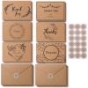 imageMr Pen Thank You Cards with Envelopes Brown Kraft Paper 18 Pack 4 x 6 Blank Inside 6 Designs Thank You Cards Thank You Notes Thank You Cards BulkThank You Note CardsBrown Kraft
