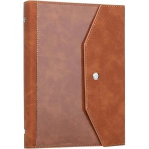 imageMr Pen A5 Leather Planner  6 Ring Binder Refillable Notebook