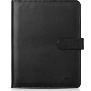 imageMr Pen Leather Planner Binders Composition Notebook Cover Refillable Wallet Binder 6 Ring A5 PurpleBlack
