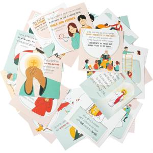 imageMr Pen Prayer Cards 70 Unique Bible Verse Cards Mini Scripture Cards Prayer Cards for Women and Men Scripture Cards with Bible Verses Christian Cards Scripture Prayer CardsTranquil