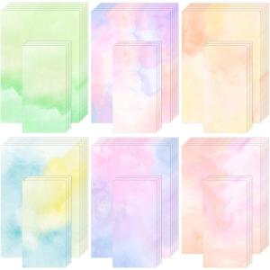 imageMr Pen Stationery Writing Paper with Envelopes 48 Letter Writing Paper with 24 Envelopes Cute Stationary Set for Writing Letters Stationary Paper Writing Paper Stationary Letter SetSoft watercolor