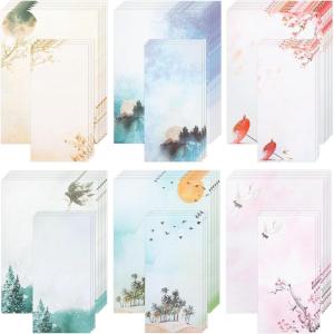 imageMr Pen Stationery Writing Paper with Envelopes 48 Letter Writing Paper with 24 Envelopes Cute Stationary Set for Writing Letters Stationary Paper Writing Paper Stationary Letter SetMisty forest