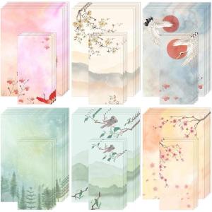 imageMr Pen Stationery Writing Paper with Envelopes 48 Letter Writing Paper with 24 Envelopes Cute Stationary Set for Writing Letters Stationary Paper Writing Paper Stationary Letter SetCherry blossoms