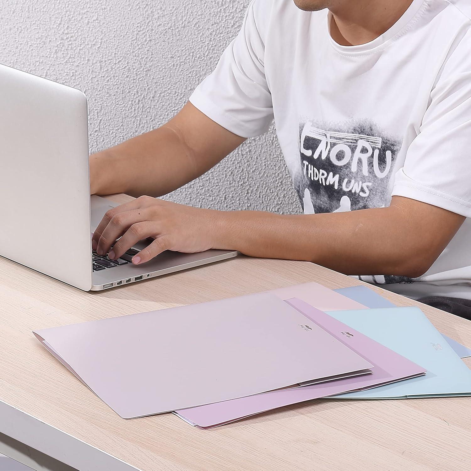 imageMr Pen Plastic Folders with Pockets 5 pcs Assorted Colors 2 Pocket Folder Plastic 2 Pocket Folders for School Folders Two Pocket Folder 2 Pocket Plastic Folders Plastic Pocket FolderPastel Colors