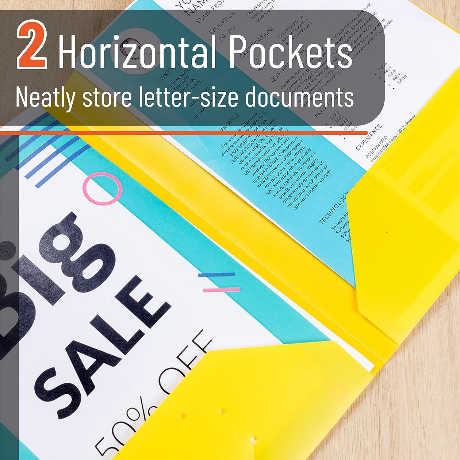 imageMr Pen Plastic Folders with Pockets 5 pcs Assorted Colors 2 Pocket Folder Plastic 2 Pocket Folders for School Folders Two Pocket Folder 2 Pocket Plastic Folders Plastic Pocket FolderBright Colors