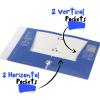 imageMr Pen 4 Pocket Folders 4 Pack Vibrant Colors 3 Hole Punched School Folders with Pockets for 3 Ring BinderVibrant