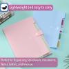 imageMr Pen Expanding File Folder 2 Pack 5 Pocket Accordion Folder with Labels A4Letter Size Waterproof and Tearproof