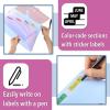 imageMr Pen Expanding File Folder 2 Pack 5 Pocket Accordion Folder with Labels A4Letter Size Waterproof and Tearproof