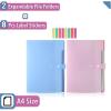 imageMr Pen Expanding File Folder 2 Pack 5 Pocket Accordion Folder with Labels A4Letter Size Waterproof and Tearproof