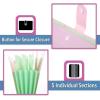 imageMr Pen Expanding File Folder 2 Pack 5 Pocket Accordion Folder with Labels A4Letter Size Waterproof and Tearproof