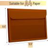 imageMr Pen File Folder Brown Plastic File Folders Letter Size Document Folder Clear Plastic Folders for Documents Filing Folders Plastic File Folder Plastic Folder Office Folders Files Folder