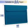 imageMr Pen File Folder Dark Blue Plastic File Folders Letter Size Document Folder Clear Plastic Folder for Documents Filing Folders Plastic File Folder Plastic Folder Office Folders Files Folder