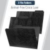 imageMr Pen File Folders 94quot x 117quot 3 Pack Black Leather Design Letter Size File Folders Office File Folder Filing Folders Files Folder File Folders with Tabs 3 Tab File Folders Letter Size