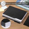 imageMr Pen File Folders 94quot x 117quot 3 Pack Black Leather Design Letter Size File Folders Office File Folder Filing Folders Files Folder File Folders with Tabs 3 Tab File Folders Letter Size