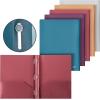 imageMr Pen Plastic Folders with Pockets and Prong 5 Pack Assorted Colors Pocket Folders Folders with Prongs File Folders with Fasteners 2 Pocket Folder Folder with Pockets Two Pocket Folder