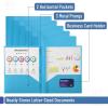 imageMr Pen Plastic Folders with Pockets and Prongs 5 Pack Blue Pocket Folders Folders with Prongs File Folders with Fasteners 2 Pocket Folder Folder with Pockets Two Pocket Folder