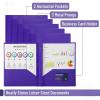 imageMr Pen Plastic Folders with Pockets and Prongs 5 Pack Purple Pocket Folders Folders with Prongs File Folders with Fasteners 2 Pocket Folder Folder with Pockets Two Pocket Folder