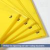 imageMr Pen Plastic Folders with Pockets and Prongs 5 Pack Yellow Pocket Folders Folders with Prongs File Folders with Fasteners 2 Pocket Folder Folder with Pockets Two Pocket Folder