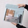 imageMr Pen Red Plastic File Folders  Letter Size Clear Office Document Filing Folders