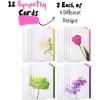 imageMr Pen Sympathy Cards Assortment 15 Count 7 x 10 Inches Includes EnvelopesMulticolor