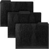 imageMr Pen File Folders 94quot x 117quot 3 Pack Black Leather Design Letter Size File Folders Office File Folder Filing Folders Files Folder File Folders with Tabs 3 Tab File Folders Letter Size