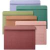 imageMr Pen Paper Pocket File Folder 6 Pack Assorted Colors Lined Horizontal Letter Size Closed Sides