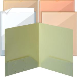 imageMr Pen Plastic Folders with Front Pocket 5 pcs Assorted Colors 2 Pocket Folder Plastic 2 Pocket Folders for School Folders Two Pocket Folder 2 Pocket Plastic Folders Plastic Pocket Folder