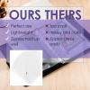 imageMr Pen A5 Plastic Binder Pockets 8 Pieces 6 Ring Binder Holes 8 Pcs Clear Envelopes for Cash Money Organizer Lightweight Easy to Carry
