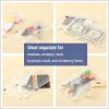 imageMr Pen A6 Binder Pockets 8 Pack 6 Holes A6 Binder Inserts A6 Binder Cash Envelopes Clear Cash Envelopes Zipper Envelopes A6 Binder Envelopes Clear Zipper Pouches for Binders A6 Zipper Pouch