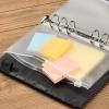 imageMr Pen A6 Binder Pockets 8 Pack 6 Holes A6 Binder Inserts A6 Binder Cash Envelopes Clear Cash Envelopes Zipper Envelopes A6 Binder Envelopes Clear Zipper Pouches for Binders A6 Zipper Pouch