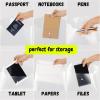 imageMr Pen Clear Plastic Envelopes 4 Pack A4 Letter Size Plastic Envelopes with Snap Closure Poly Envelopes Clear Plastic Folders Plastic Document Holder Plastic Envelopes Clear EnvelopesA 4 Packclear