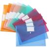 imageMr Pen Clear Plastic Envelopes 4 Pack A4 Letter Size Plastic Envelopes with Snap Closure Poly Envelopes Clear Plastic Folders Plastic Document Holder Plastic Envelopes Clear EnvelopesB 10 Packassorted Colors