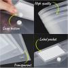 imageMr Pen Clear Plastic Envelopes 4 Pack A4 Letter Size Plastic Envelopes with Snap Closure Poly Envelopes Clear Plastic Folders Plastic Document Holder Plastic Envelopes Clear EnvelopesA 4 Packclear